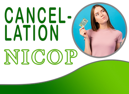 Cancellation NICOP Banner