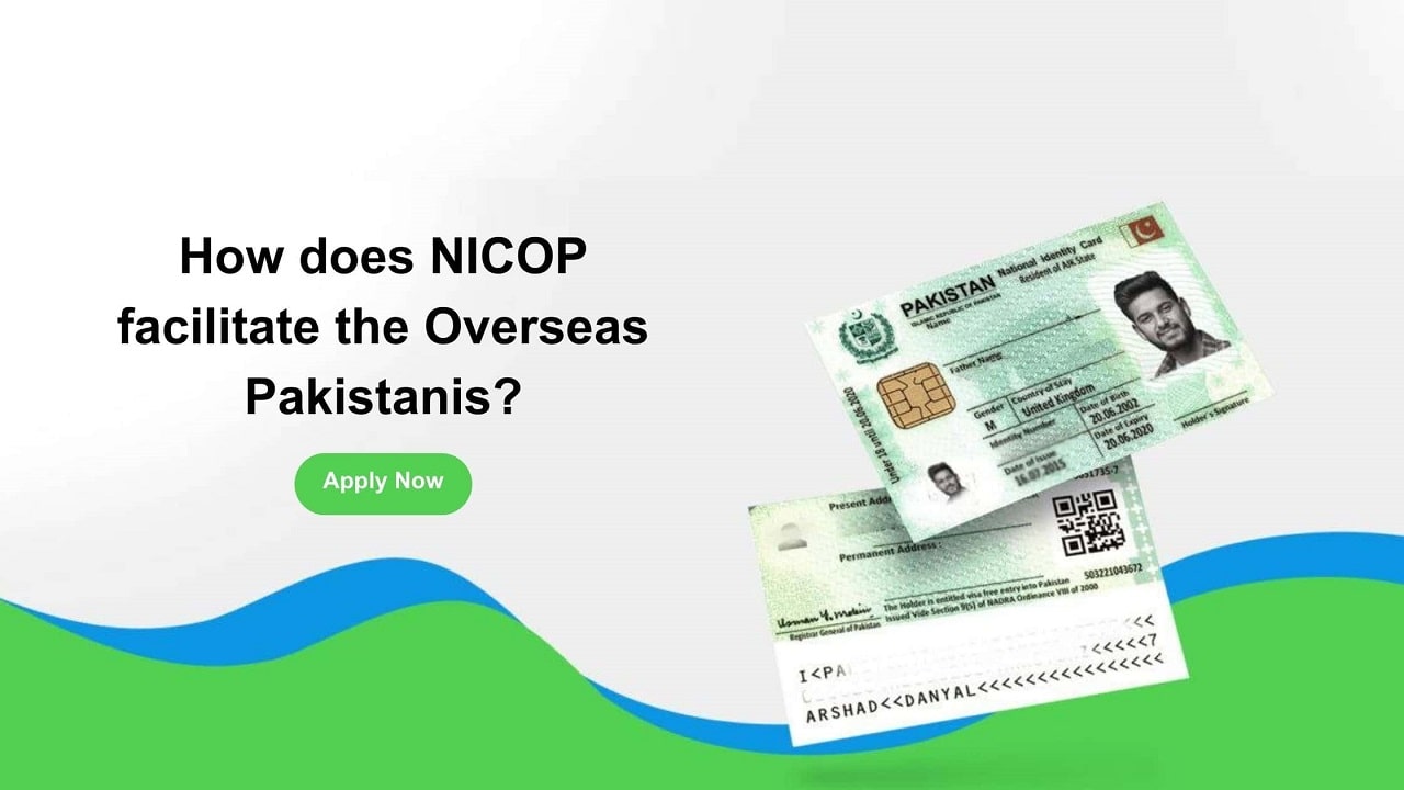 How does NICOP facilitate the Overseas Pakistanis?