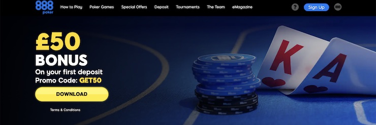 888Poker is one of the best non GamStop online poker sites in the UK.